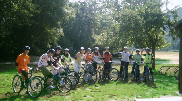 Nos vamos con las bicis